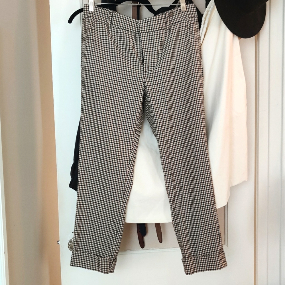 Zara Plaid Trousers